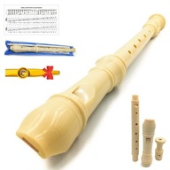 Profesionálna školská zobcová flauta + kovové kazoo