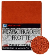 PREStieradlo FROTÉ 160X200 svetlohnedá