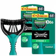 16 X WILKINSON XTREME 3 STROJ NA JEDNOPOUŽITIE