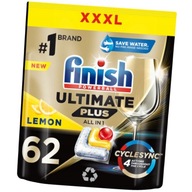 Finish Ultimate Plus Kapsule do umývačky riadu 62 Citrón