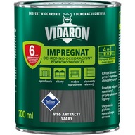 VIDARON Impregnácia 0,7 l ANTRACITOVÁ ŠEDÁ V16