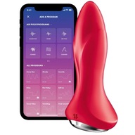 Satisfyer Rotator Plug1 USB Butt Plug Red