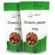 PEKANOVÉ ORECHY NATURAL 1000G 1KG VIVIO