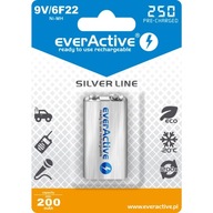 Batéria EVERACTIVE Silver Line 9V/HR22/6F22 2