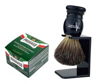 Jazvečia kefka na holenie mydlo na holenie Badger Brush Set