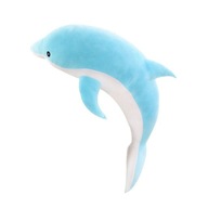 PLYŠOVÝ VALEC VEĽKÝ DOLPHIN MASKOT 70 CM MODRÁ