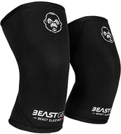 Neoprénový kompresný návlek na kolená Beast Gear