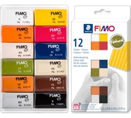 Staedtler Fimo PLASTOVÁ PASTA 12 FARIEB Prírodná