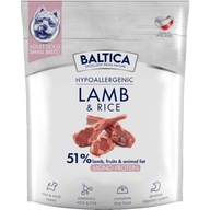 Baltica Hypoalergénna jahňacina a ryža pre dospelých malých plemien 1 kg