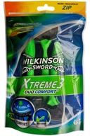 6x holiaci strojček WILKINSON Xtreme 3 Duo Comfort