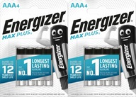 Alkalická batéria Max Plus AAA 8 ks ENERGIZER