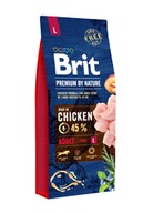 BRIT PREMIUM BY NATURE ADULT L LARGE 3KG