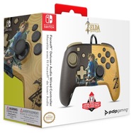 PDP SWITCH Deluxe+ FACEOFF Zelda Wired Pad