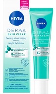 NIVEA DERMA SKIN Nočný peeling na tvár, 40 ml