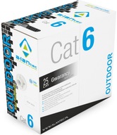 KÁBLOVÝ SKÚTENÝ PÁR UTP CAT 6 UV OUTDOOR 305m