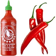 Sriracha Pikantná zelená čili omáčka 730ml FLYING GOSE