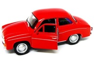 SYRENA 105 MODEL KOVOVÝ WELLY 1:34 ČERVENÁ