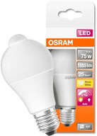 Osram LED žiarovka E27 10W=75W 2700K SNÍMAČ POHYBU