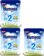 HUMANA 2 HMO NEXT MLIEKO 6m+ 3x750g 3BAL