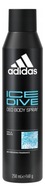 Adidas Men Ice Dive Deodorant sprej 250 ml