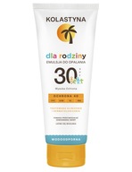 Opaľovacia emulzia pre rodinu SPF 30 250 ml - Kolastyna