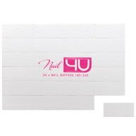 NAIL4U Polishing Block Polisher 180/240 - 24 ks