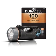 HAND TORCH LED pátracie svetlo + 3xAA 100LM BATERIE Duracell