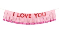 Banner I Love You 150x30cm