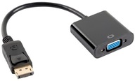 LANBERG Adaptérový kábel Displayport 1.1a na VGA 20cm