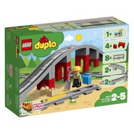 LEGO DUPLO 10872 Vlakové koľaje a viadukt