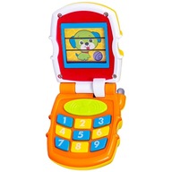 SMILY PLAY Flip telefón puzzle zvuk 6m+