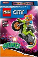 LEGO City kaskadérsky motocykel s medveďom 5+