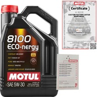 MOTUL 8100 ECO-NERGY 5W30 A5/B5 5L FORD WSS-M2C913-D + PRÍV.