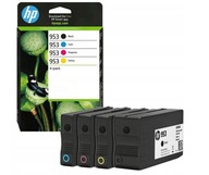 NOVÝ ATRAMENT HP 953 4 balenie 6ZC69AE CMYK ORIGINÁL