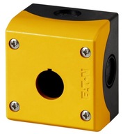 M22-IY1 Kazetové puzdro 1-otvorové 22mm žlté IP67