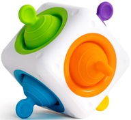 FAT BRAIN TOYS SENZOR CUBE TUGL SENSORY CUBE POP IT TEETHER