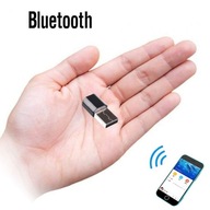 Bezdrôtový Bluetooth USB prijímač v čiernom štýle