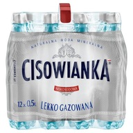 Cisowianka jemne perlivá voda 500 ml x 12 kusov