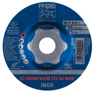 PFERD CC-GRIND-SOLID 125 SG INOX