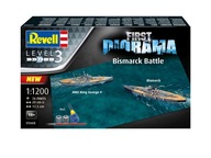 sada Revell Bismarck HMS King George V 1:1200 05668