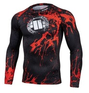 Pit Bull Rashguard Blood Dog Longsleeve M