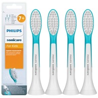 4x PHILIPS SONICARE HX6044/33 KIDS 7+ TIP