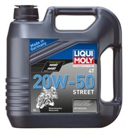 LIQUI MOLY Minerálny motorový olej moto 20W50 4 l