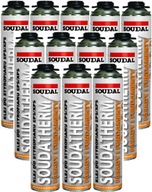 SOUDAL Penové lepidlo na polystyrén 750ml BOX 12 ks!