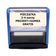 Odtlačok Trodat 8911 pečiatka 38X14mm 2-4 riadky textu MODRÁ PÚDZKA