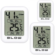 3X METEOROLOGICKÁ STANICA TEPLOMETER IZBOVÝ HYGROMETER MINI MAGNET SET