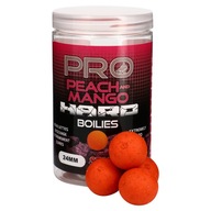 Starbaits Peach Mango tvrdé proteínové guličky 24 mm