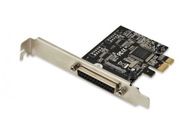 LPT radič DIGITUS PCIe, 1x Parallel/LPT, Low