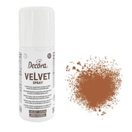 Potravinársky semišový sprej Brown Decora Velvet 100ml