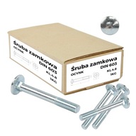 SKRUTKA VOZÍKA M10X220 DIN 603 HRUBOVÁ POZINKOVANÁ 1 Kg